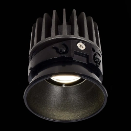 ST851.438.12.1 Светодиодный модуль Черный LED 1*7W 3000K 560Lm Ra>90 36° IP20 D69xH75 220-240V