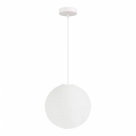 SLE6020-503-01 Светильник подвесной EVOLUCE белый D300mm E27 1*60W