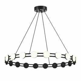 SL6610.403.20 Светильник подвесной ST-Luce черный/белый LED 1*40W 4000K