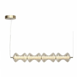 SL6136.223.01 Светильник подвесной ST-Luce золото/коньячный LED 1*22W 3000K
