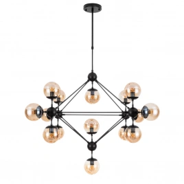 Люстра на штанге Arte Lamp BOLLA A1664SP-15BK