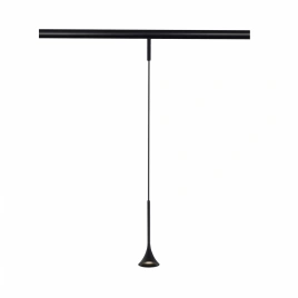 ST688.446.05 Магнитный трековый светильник Черный LED 1*5W 4000K Lm Ra>90  IP20 D70xH225 24V
