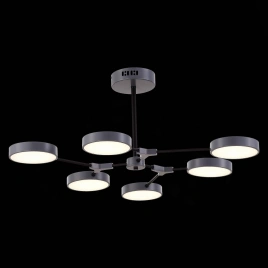 SLE6003-702-06 Светильник потолочный Серый, Черный/Серый LED 6*10W
