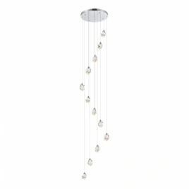 SL6114.103.12 Светильник подвесной ST-Luce Хром/Прозрачный LED 12*3W 3000K