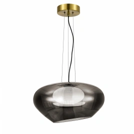 SL6019.313.01 Светильник подвесной ST-Luce Латунь/Дымчатый, Белый LED 1*20W 3000K