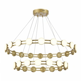 SL6610.203.36 Светильник подвесной ST-Luce золотистый/белый LED 1*70W 4000K