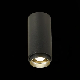 ST600.442.10 Светильник потолочный Zoom Черный LED 1*10W 4000K 1 000Lm Ra>80 15-60° IP20 D59xH130 17
