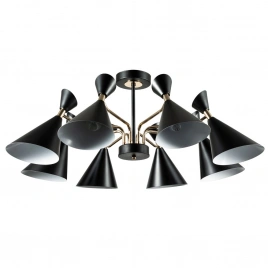 Потолочная люстра Arte Lamp WELLINGTON A2711PL-8BK