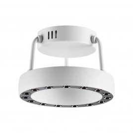 359397 OVER NT24 278 белый Светильник накладной светодиодный IP20 LED 12W вниз/5W вверх 220V 1360Лм 