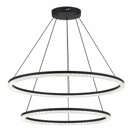 SL1018.403.02 Светильник подвесной ST-Luce черный/прозрачный LED 1*96W 4000K
