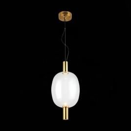 SL1582.313.01 Светильник подвесной ST-Luce Бронзовый/Прозрачный LED 1*7W 2700K