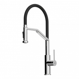 Смеситель Makkari 2 Plus-SB-C-BL латунь/хром/черный