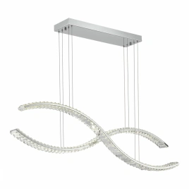 SL6206.103.50 Светильник подвесной ST-Luce Хром/Прозрачный LED 1*50W 3000K