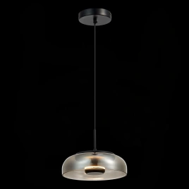 SL6002.403.01 Подвес ST-Luce Черный/Дымчатый LED 1*7W 4000K