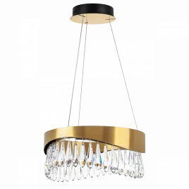 703143 Люстра HELIO 27W LED LM ШАМПАНЬ 3500K