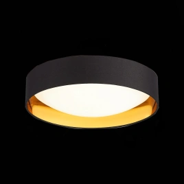 SLE201102-01 Светильник потолочный Черный, Золотистый/Белый LED 1*24W 4000K