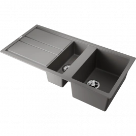 Мойка Kitagawa 100-2-GR Artceramic/leningrad grey