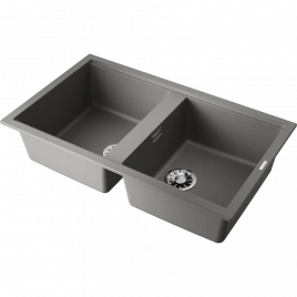 Мойка Kitagawa 86-2-GR Artceramic/leningrad grey