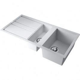 Мойка Kitagawa 100-2-WH Artceramic/белый