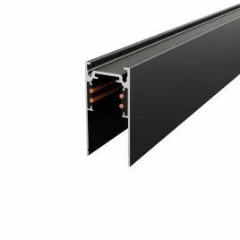 ST003.439.00 Шинопровод магнитный накладной ST-Luce Черный Длина 3 000мм