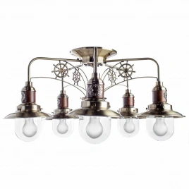 Потолочная люстра Arte Lamp SAILOR A4524PL-5AB