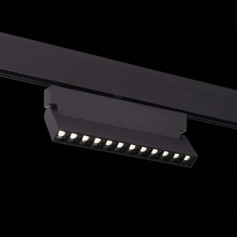 ST362.436.12 Магнитный трековый светильник Черный LED 1*12W 3000K 1 009Lm Ra>80 36° IP20 L219xW22xH1
