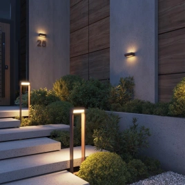7118/12GL NATURE ODL25 Ландшафтный светильник  коричневый/металл IP65 LED 12W 900Лм 3000K 120° 220-2