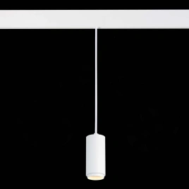 ST357.543.06 Магнитный трековый светильник подвесной ZOOM Белый LED 1*6W 4000K 667Lm Ra>80 10-60° IP