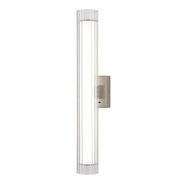 SL2010.111.01 Светильник настенный ST-Luce Никель/Белый, Прозрачный LED 1*13W 3000K/4000K