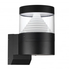 7140/20WL NATURE ODL25 Настенный светильник черный/металл IP54 LED 20W 652Лм 245° 3000K 85-265V HULK