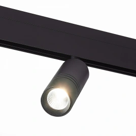 ST365.436.12.1 Магнитный трековый светильник Черный LED 1*12W 3000K 1 020Lm Ra>90 36о IP20 L-xW44xH1