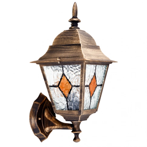 Уличный настенный светильник Arte Lamp MADRID A1541AL-1BN фото 1