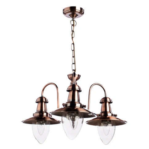 Подвесная люстра Arte Lamp FISHERMAN A5518LM-3RB фото 1