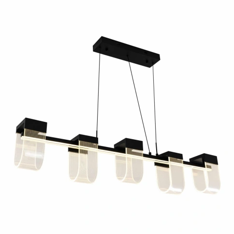 Подвесной cветильник LED4U L7707-1200 BK фото 1