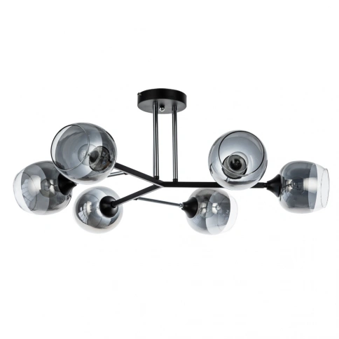 Потолочная люстра Arte Lamp SALM A3580PL-6BK фото 1