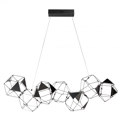 5087/32L L-VISION ODL25 505 черный хром/металл Люстра LED 32W 4000K 1900Лм TRELLIS фото 1