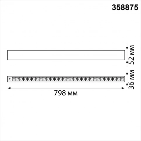 358875 OVER NT22 340 белый Светильник накладной/подвесной светодиодный (длина подвесов 1,2м) IP20 LE фото 1