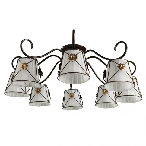 Потолочная люстра Arte Lamp FORTUNA A5495PL-8BR фото 1