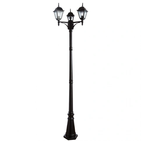 Парковый светильник Arte Lamp BREMEN A1017PA-3BK фото 1