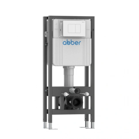 Инсталляция двойная самонесущая ABBER AC0106 для двух подвесных унитазов фото 1