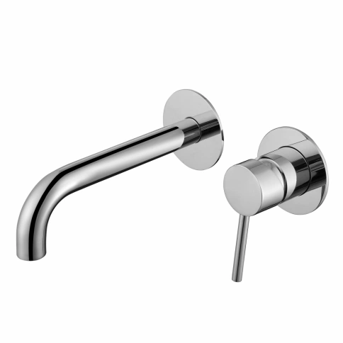 Смеситель ABBER Wasser Kreis AF8112 для раковины скрытого монтажа, хром фото 1