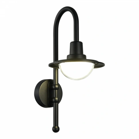 SL9512.401.01 Светильник уличный настенный ST-Luce черный/Прозрачный LED 1*10W 4000K фото 1