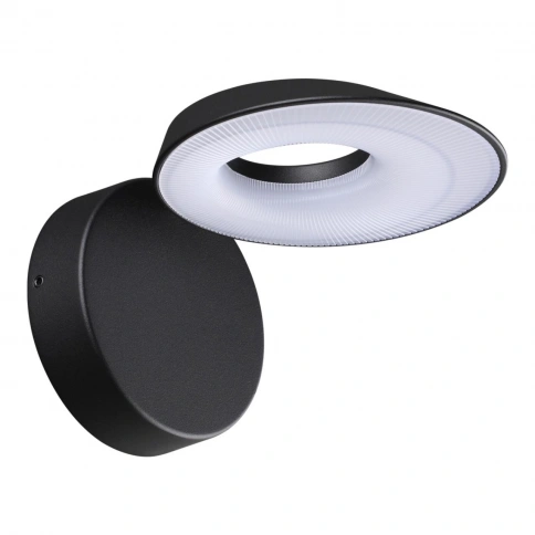 359405 STREET NT24 000 черный Светильник ландшафтный настенный IP54 LED 4W 220-240V 4000K 380Лм ELEG фото 1