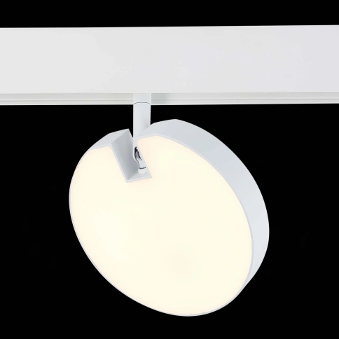 ST359.536.15 Магнитный трековый светильник белый LED 1*15W 3000K 760Lm Ra>80 120° IP20 L150xW28xH211 фото 1
