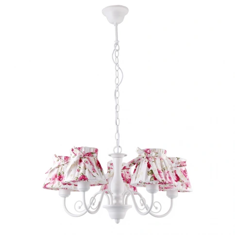 Подвесная люстра Arte Lamp MARGHERITA A7021LM-5WH фото 1