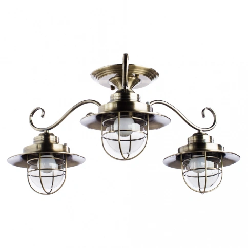 Потолочная люстра Arte Lamp LANTERNA A4579PL-3AB фото 1
