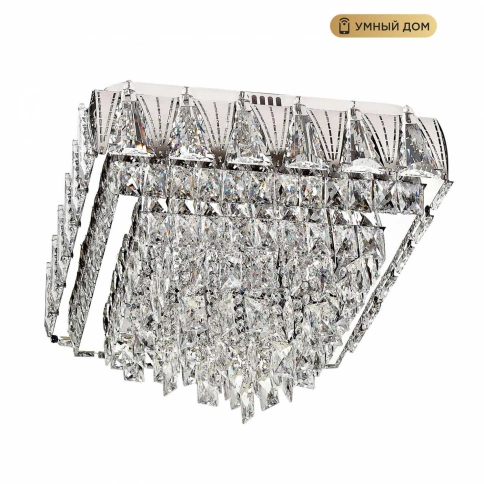 Потолочная люстра LED4U L9437-500-500 CR с функцией УД фото 1