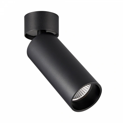 ST171.442.07 Светильник потолочный Черный LED 1*7W 4000K 560Lm Ra>90 60° IP20 D52xH130 220-240VV фото 1