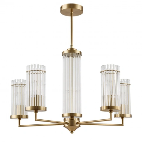 6527/5 CLASSI LN23 32 латунь Люстра E14 5*40W 220V ELLOW фото 2