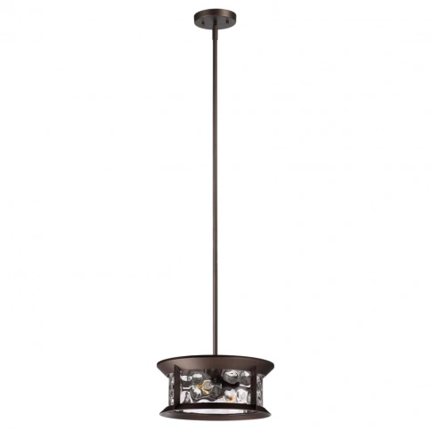 4961/2 NATURE ODL22 733 темно-коричневый/стекло Ландшафтный подвес E27 2*60W IP44 MAVRET фото 2